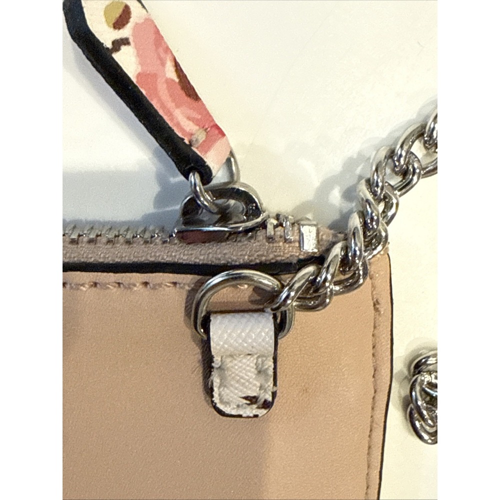 GUESS Floral Pattern Chain Pouch Long Wallet - Picture 7 of 16